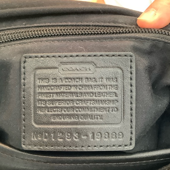 Coach Black Leather shoulder bag - Picture 3 of 5